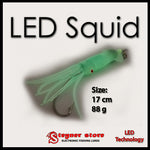LED Fishing Squid Lure 17 cm 88 g