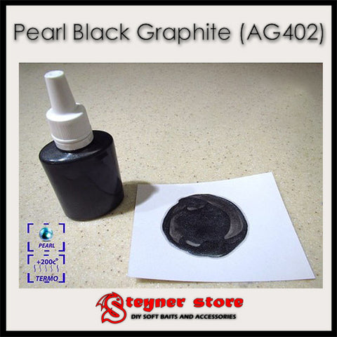 Pigment Pearl Black Graphite (AG402) fishing soft bait mold