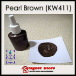Pigment Pearl Brown (KW411) fishing soft bait mold