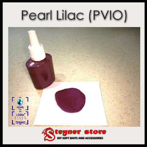 Pigment Lilac (PVIO) fishing soft bait mold