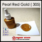 Pigment Red Gold ( 305) fishing soft bait mold