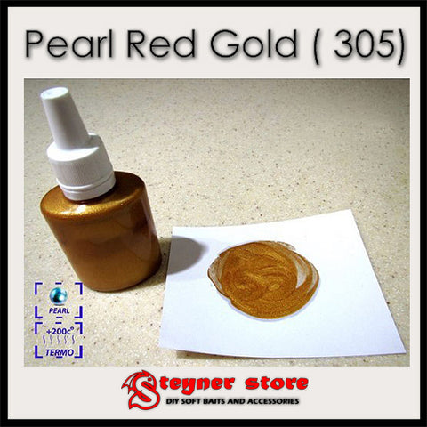 Pigment Red Gold ( 305) fishing soft bait mold