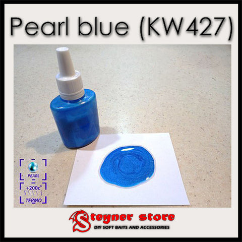 Pigment Pearl Blue (KW427) fishing soft bait mold