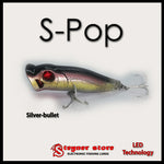 Balista S-pop LED fishing lure Silver-Bullet