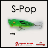 Balista S-pop LED fishing lure T-frog