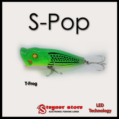 Balista S-Pop LED fishing Lure ( popper ) – steynerstore