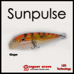 Sunpulse Long LED fishing lure Ginger