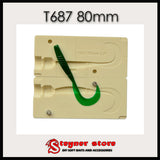 Megabass X-Layer Curly T687 80mm mold fishing soft bait