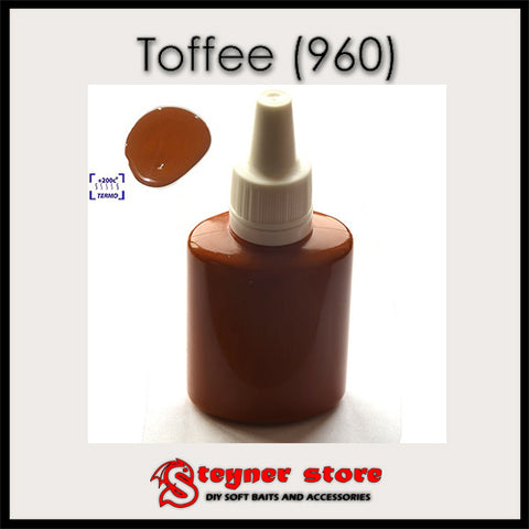 Pigment Toffee (960) fishing soft bait mold