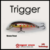 Balista Trigger LED fishing lure Brown-Trout