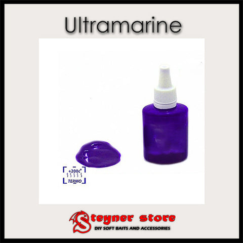 Pigment Ultramarine fishing soft bait mold