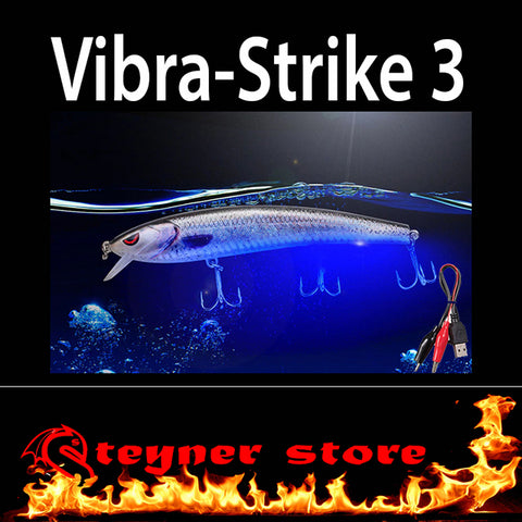Vibra-Strike 3 Rechargeable LED fishing lure – steynerstore