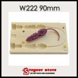 Rat W222 90mm mold fishing soft bait