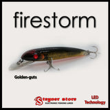 Balista Firestorm LED fishing lure Golden guts