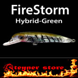 Balista Firestorm LED fishing lure Hybrid green