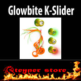 Glowbite Kabura K-Slider Green LED Fishing lure