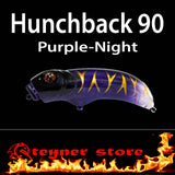 Balista Hunchback 90 LED fishing lure Purple night
