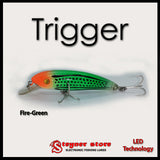 Balista Trigger LED fishing lure Fire-Green
